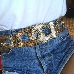 Vintage Gold Chain Chico’s Belt